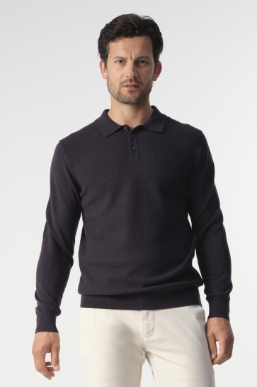 Campbell POLO LM PERCY 099135 NIGHT SKY MELANGE