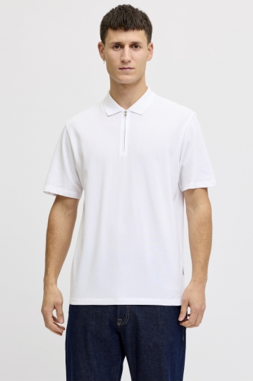 JJ Rebel Polo JREBEVANS POLO SS SN 12293147 BRIGHT WHITE
