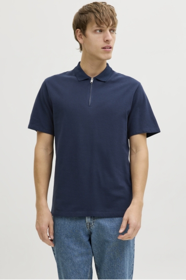 JJ Rebel jrebevans polo ss sn Blauw