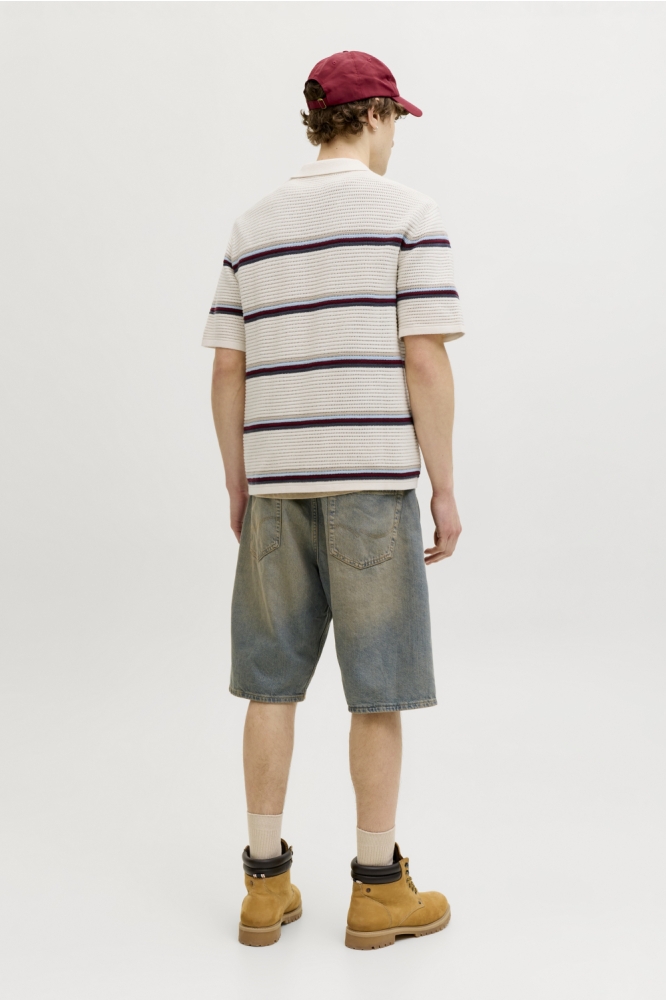 Jack & Jones beige heren polo | Model