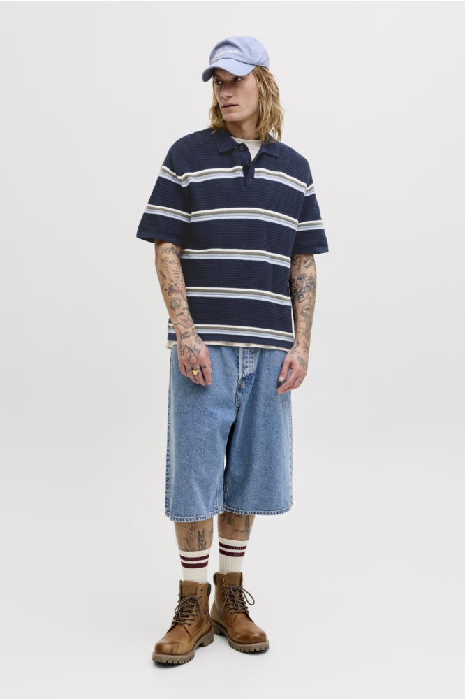 Jack & Jones blauwe heren polo | Model