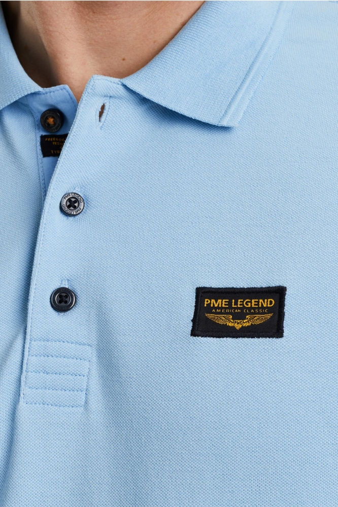 PME legend blauwe heren polo | Kleurstaal