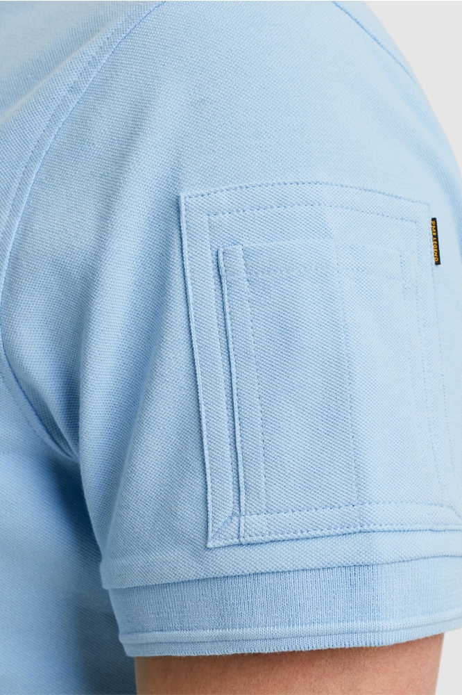 PME legend blauwe heren polo | Unique Selling Point