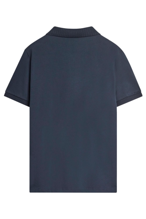 Antony Morato blauwe heren polo | Achteraanzicht