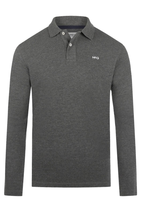 McGregor grijze heren polo | Vooraanzicht