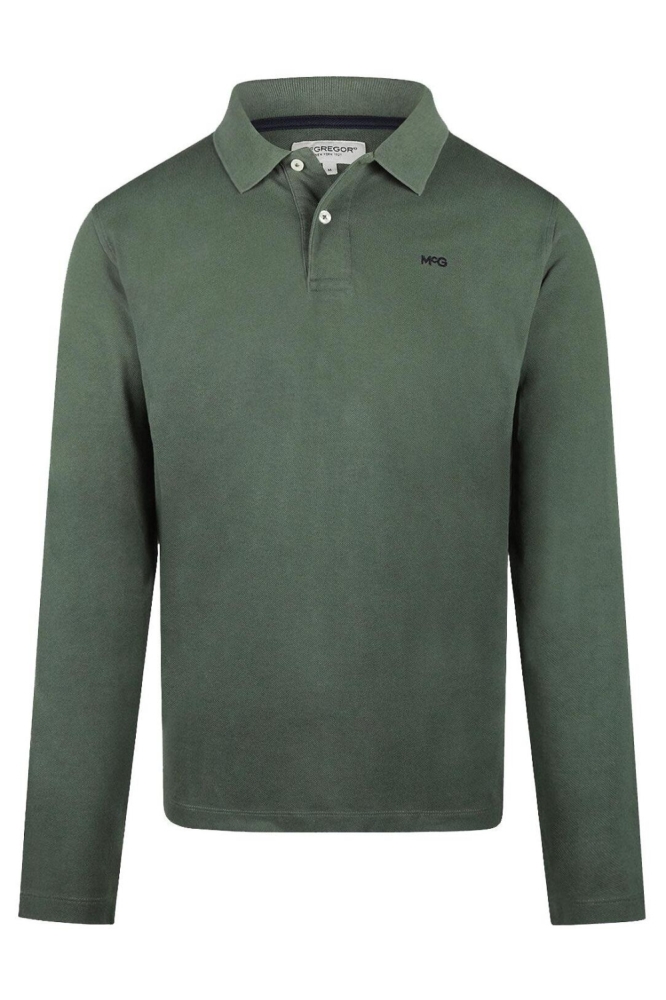 McGregor groene heren polo | Vooraanzicht