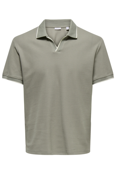 Only & Sons groene heren polo | 