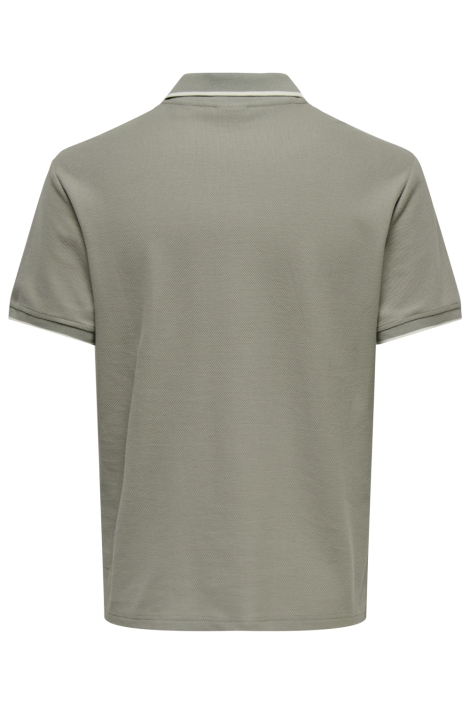 Only & Sons groene heren polo | 