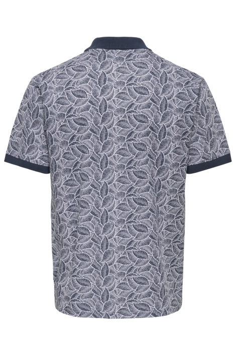 Only & Sons blauwe heren polo | Achteraanzicht