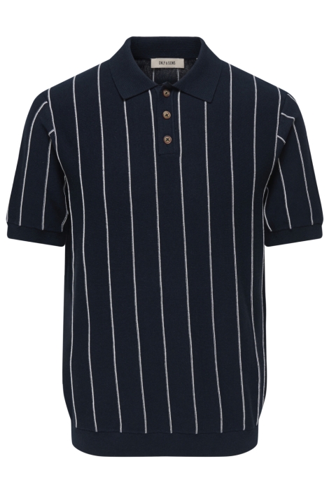 Only & Sons blauwe heren t-shirt | Vooraanzicht