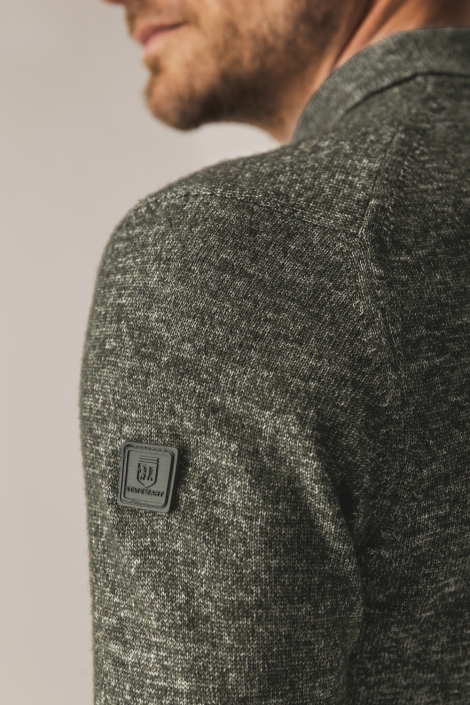 State of Art groene heren trui | Kleurstaal