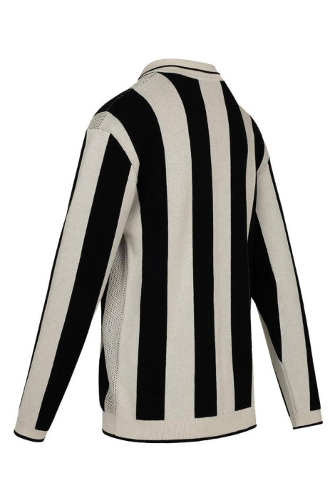 Cruyff zwarte heren polo | Achteraanzicht