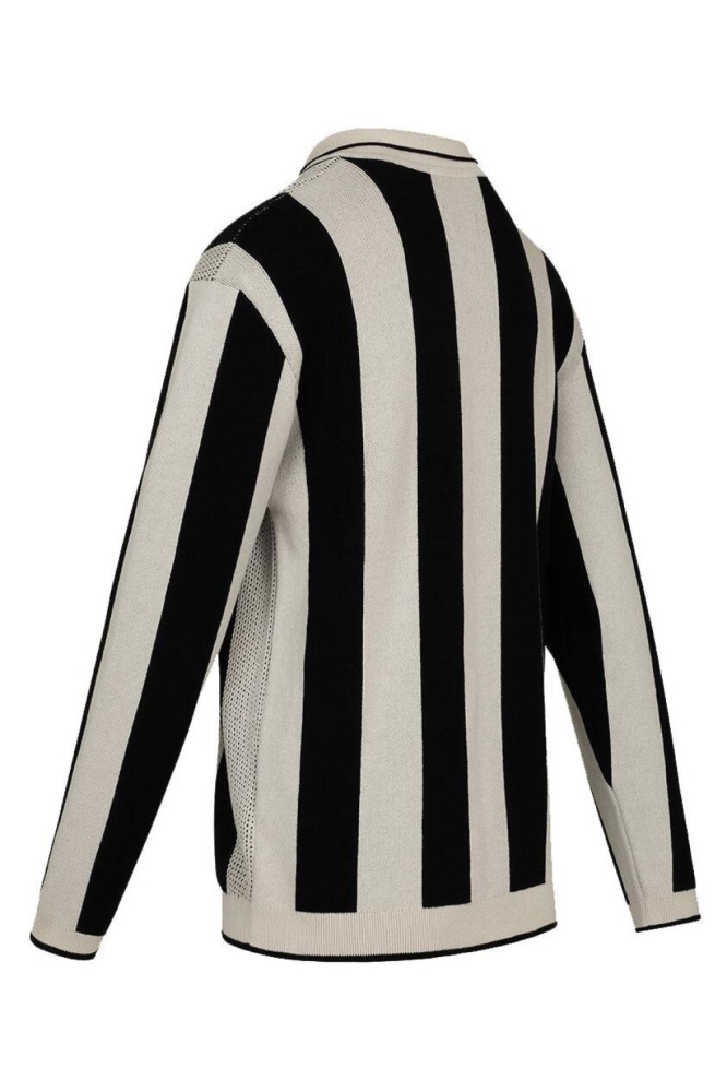 Cruyff zwarte heren polo | Achteraanzicht