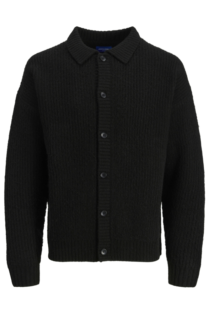 Jack & Jones zwarte heren vest | Vooraanzicht