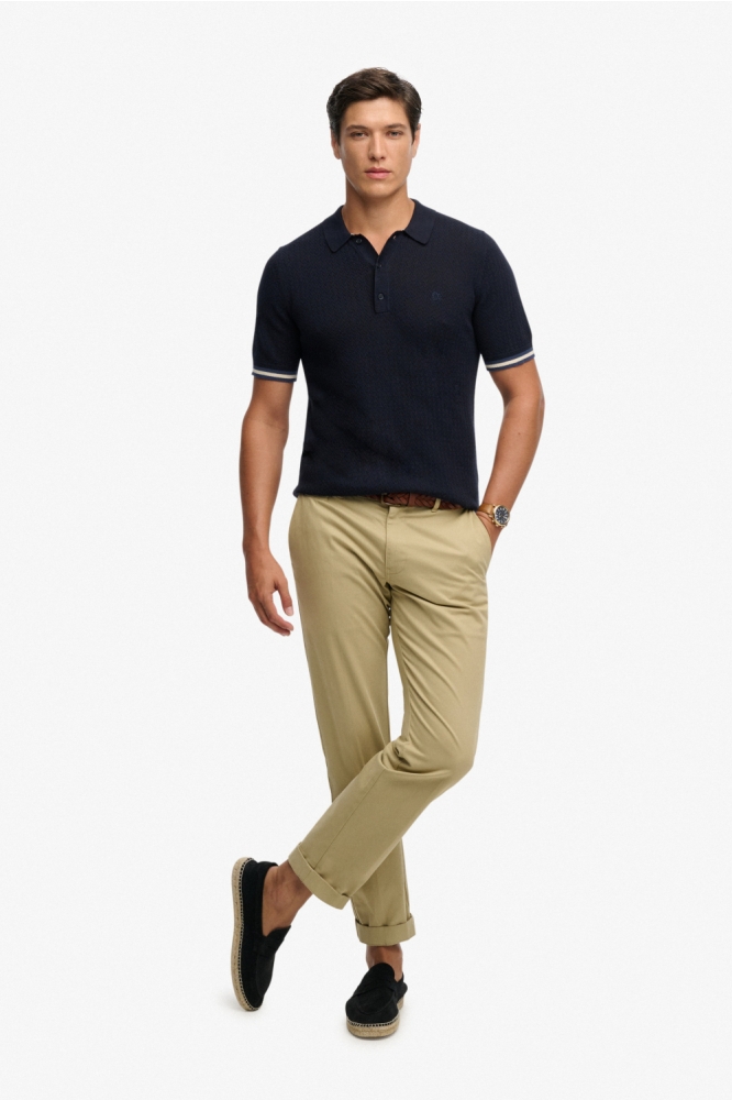 Superdry blauwe heren polo | Model