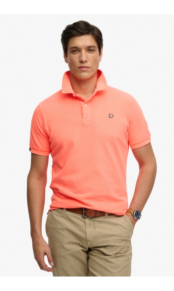 VINTAGE DESTROY POLO M1110451A Coral Neon