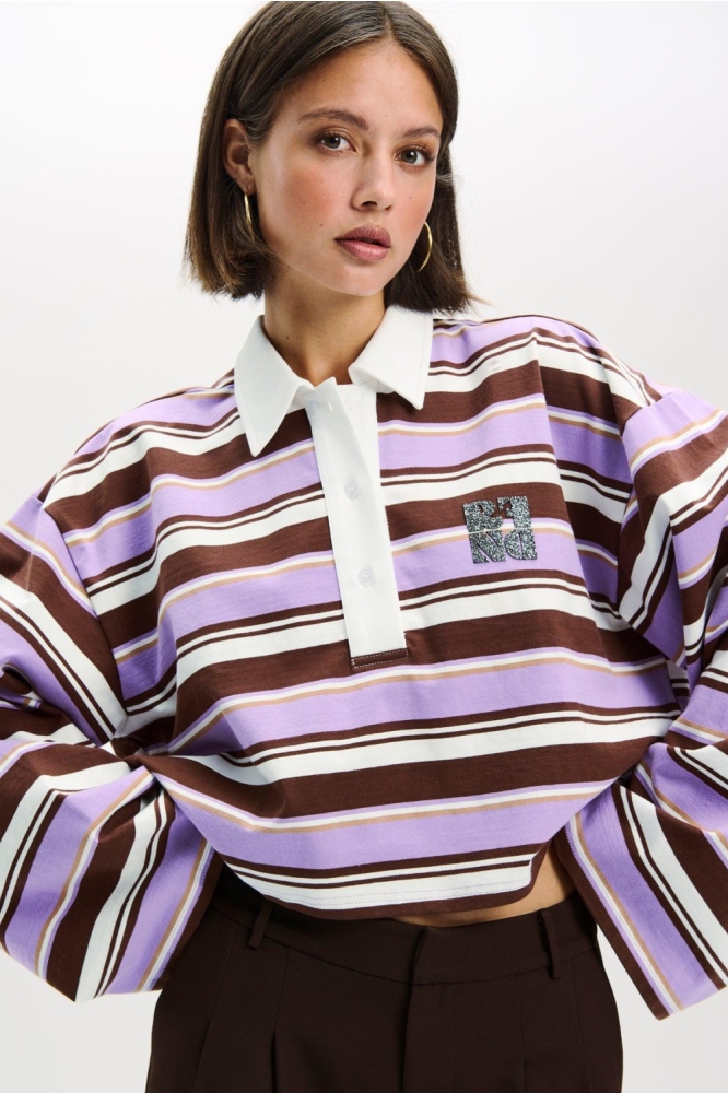 Refined Department multi color dames t-shirt | Close up