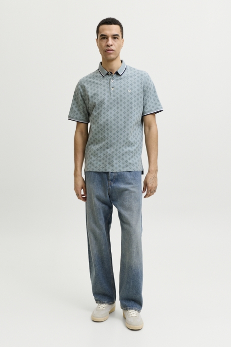 Jack & Jones groene heren polo | Model