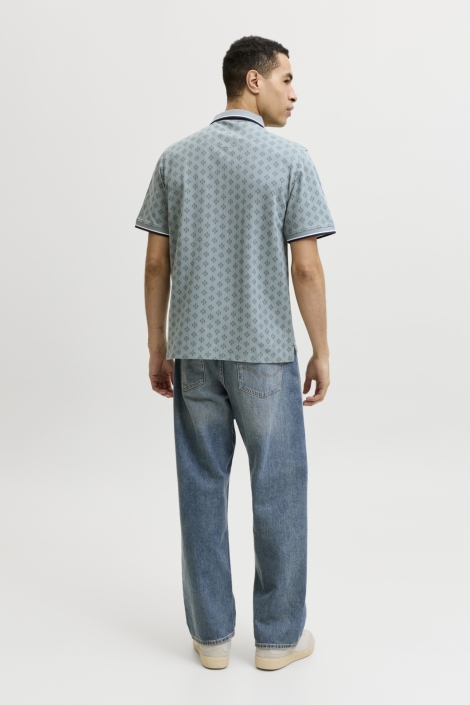 Jack & Jones groene heren polo | Model