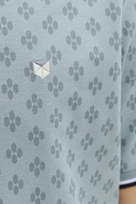 Jack & Jones groene heren polo | Kleurstaal