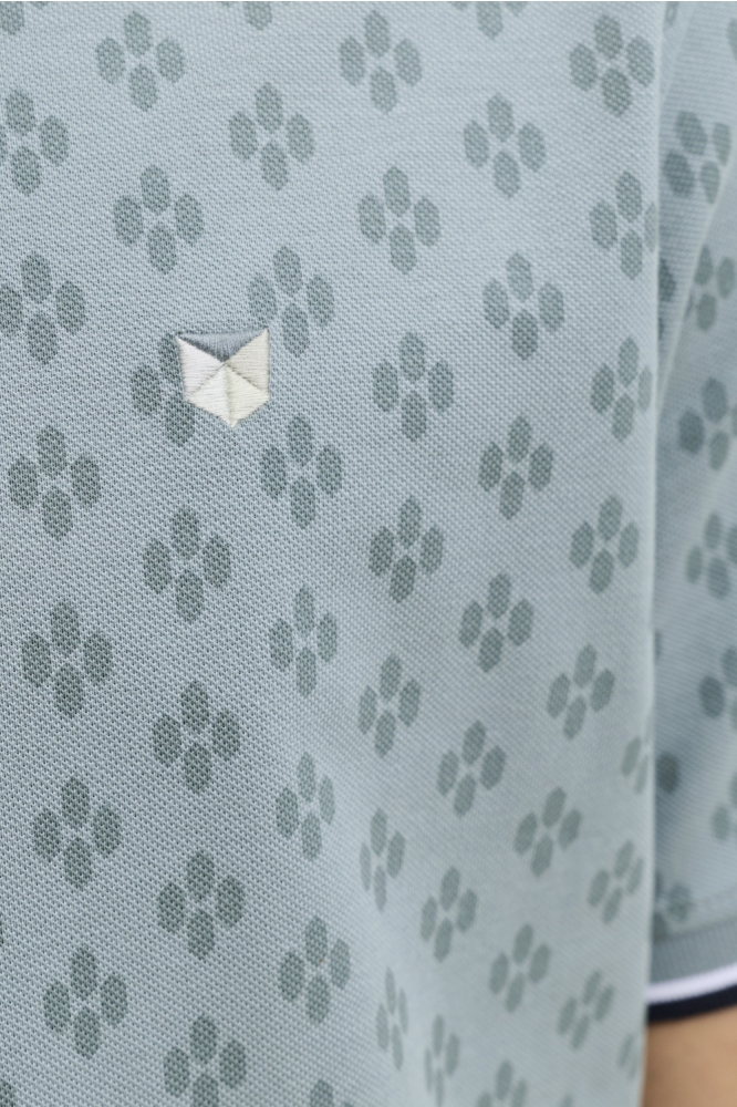 Jack & Jones groene heren polo | Kleurstaal