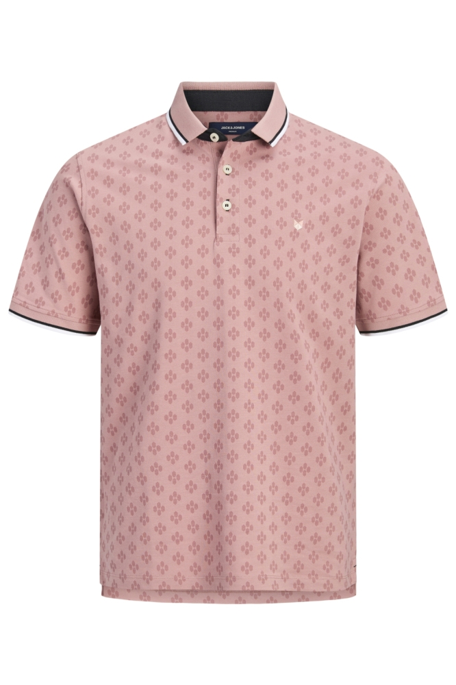 Jack & Jones roze heren polo | 