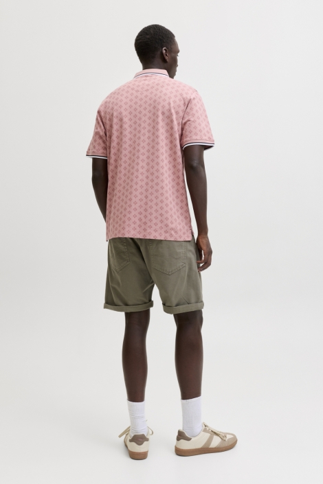 Jack & Jones roze heren polo | Model