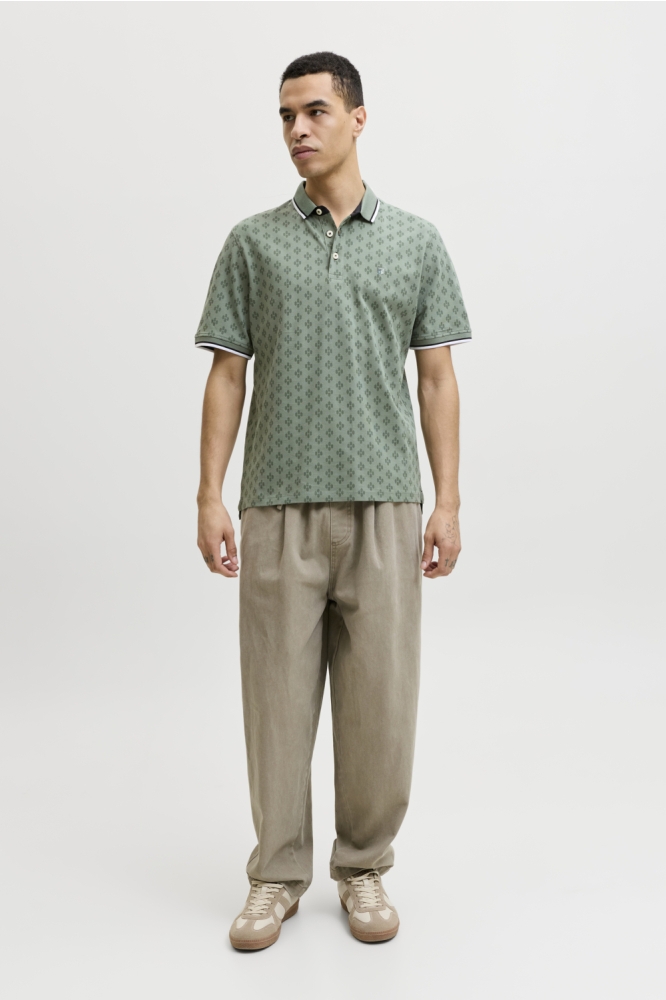 Jack & Jones groene heren polo | Model