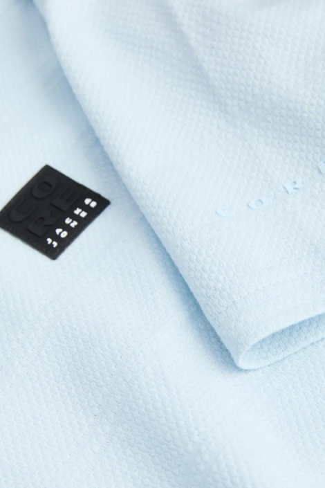 Jack & Jones blauwe heren polo | Close up