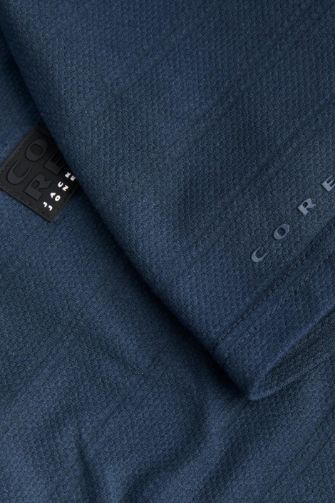 Jack & Jones blauwe heren polo | Close up