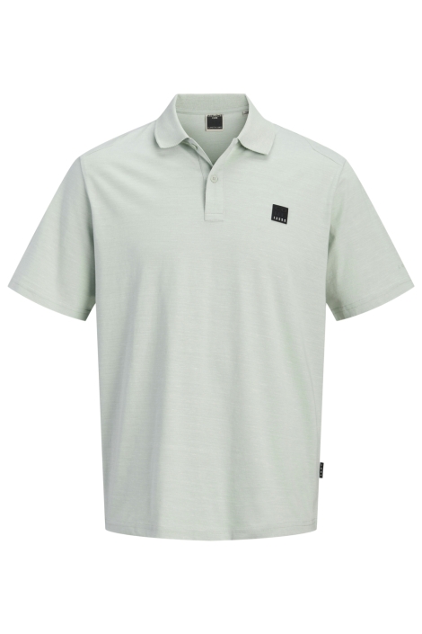 Jack & Jones groene heren polo | Vooraanzicht