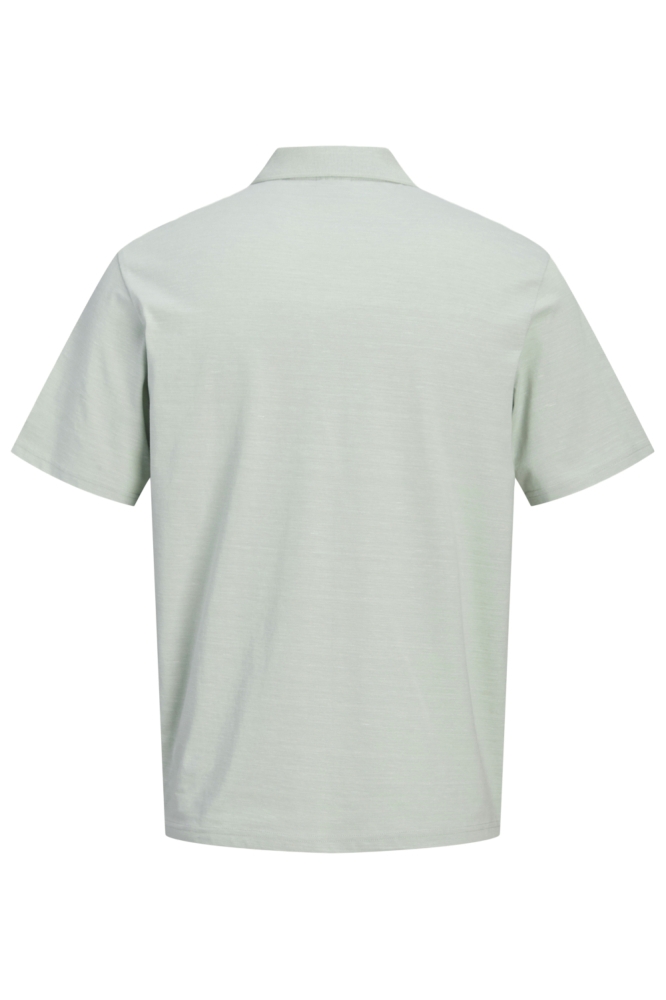 Jack & Jones groene heren polo | Achteraanzicht