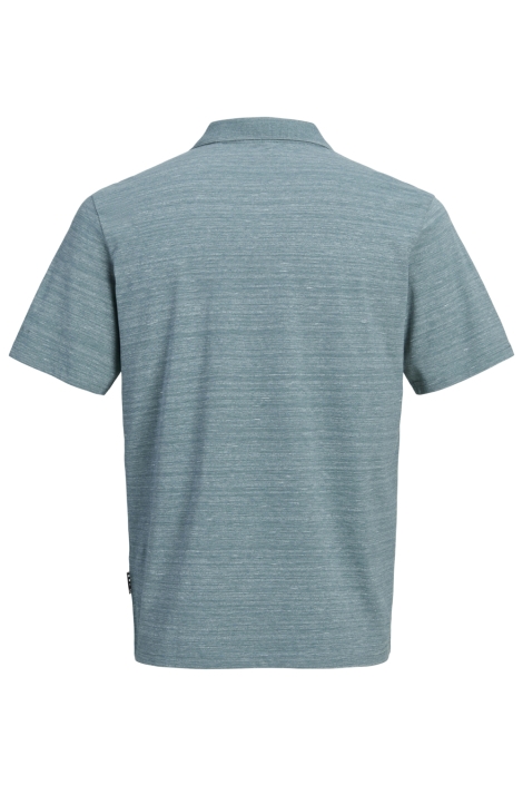 Jack & Jones groene heren polo | Achteraanzicht