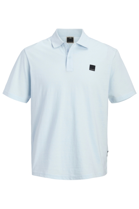 Jack & Jones blauwe heren polo | Vooraanzicht