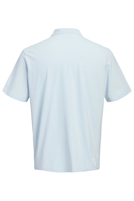 Jack & Jones blauwe heren polo | Achteraanzicht