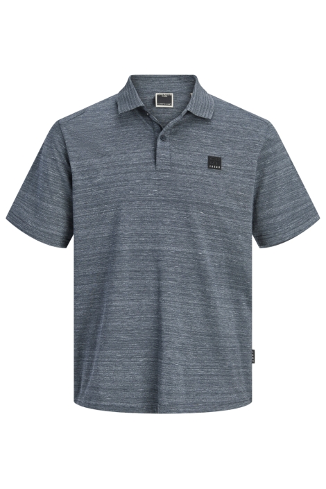 Jack & Jones blauwe heren polo | Vooraanzicht