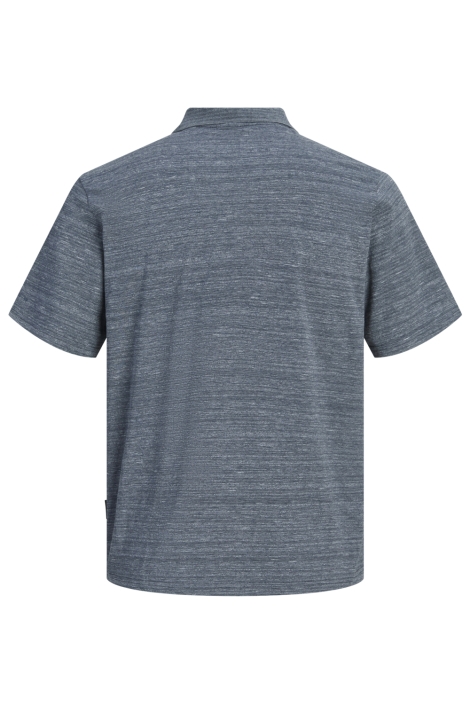 Jack & Jones blauwe heren polo | Achteraanzicht