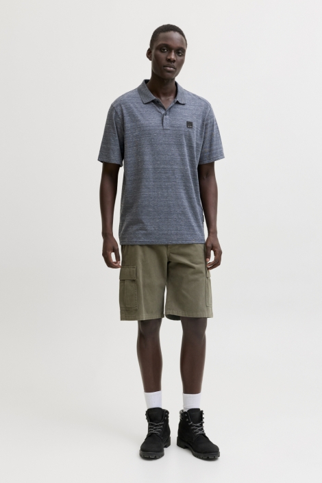 Jack & Jones blauwe heren t-shirt | Model