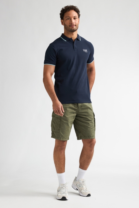 Petrol Industries blauwe heren polo | Model