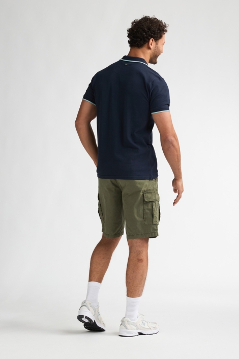 Petrol Industries blauwe heren polo | Model