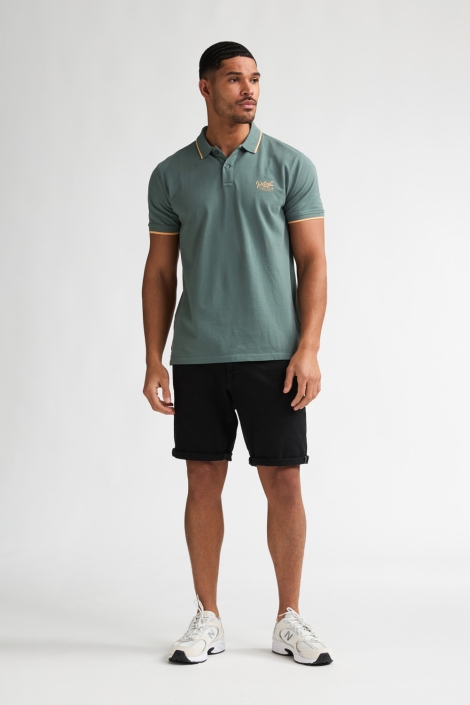 Petrol Industries groene heren polo | Model