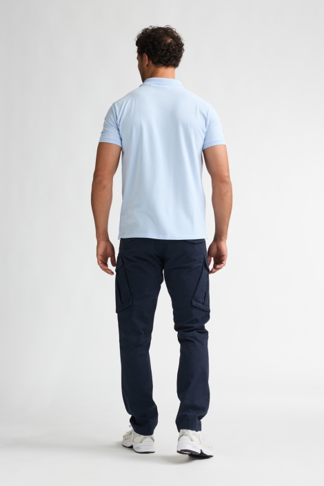 Petrol Industries blauwe heren polo | Model