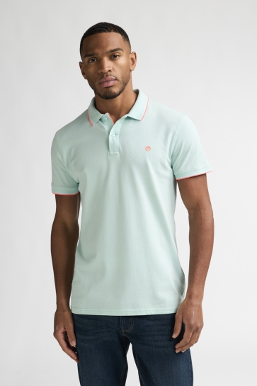 Petrol Industries Polo KLASSIEKE POLO WAVE M ROS POL003 6181 Cool Mint