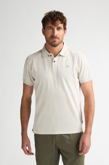 Petrol Industries men polo short sleeve Beige