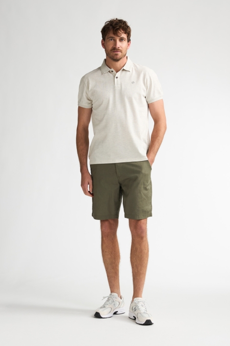 Petrol Industries beige heren polo | Model