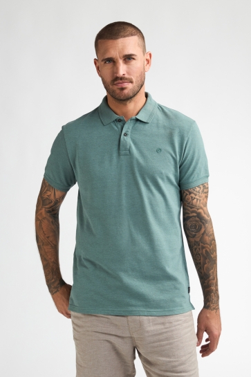 Petrol Industries men polo short sleeve Groen