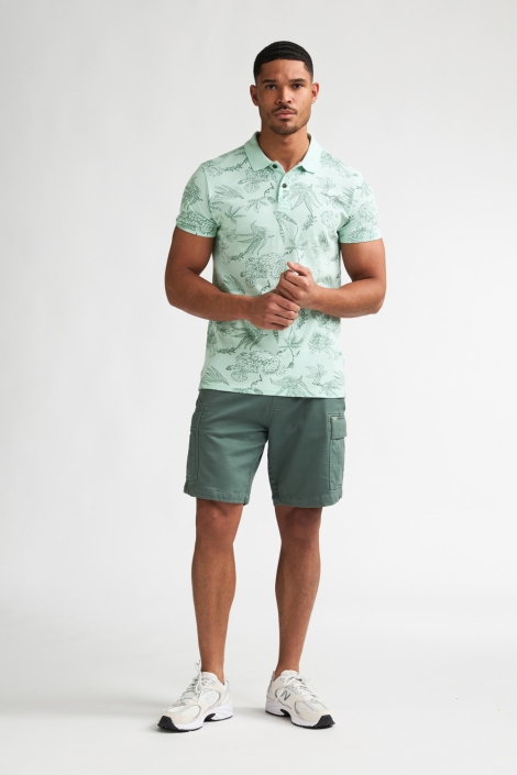 Petrol Industries groene heren polo | Model