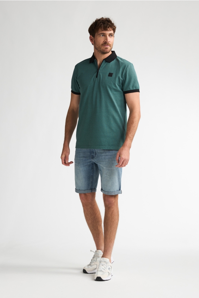 Petrol Industries groene heren polo | Model