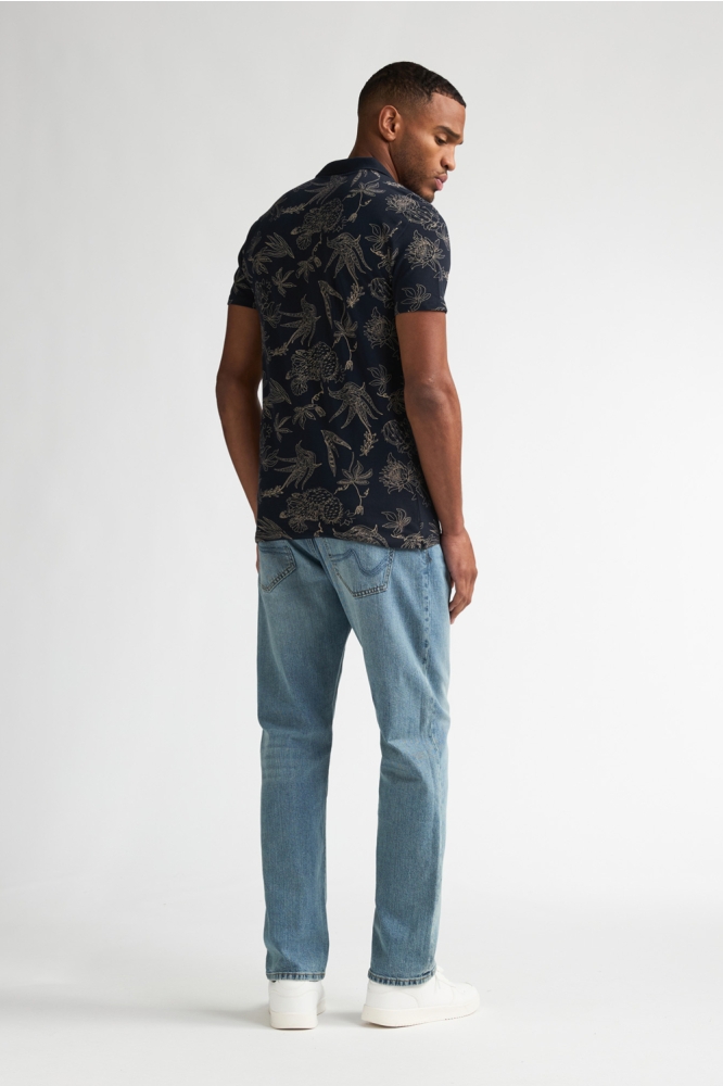 Petrol Industries blauwe heren polo | Model