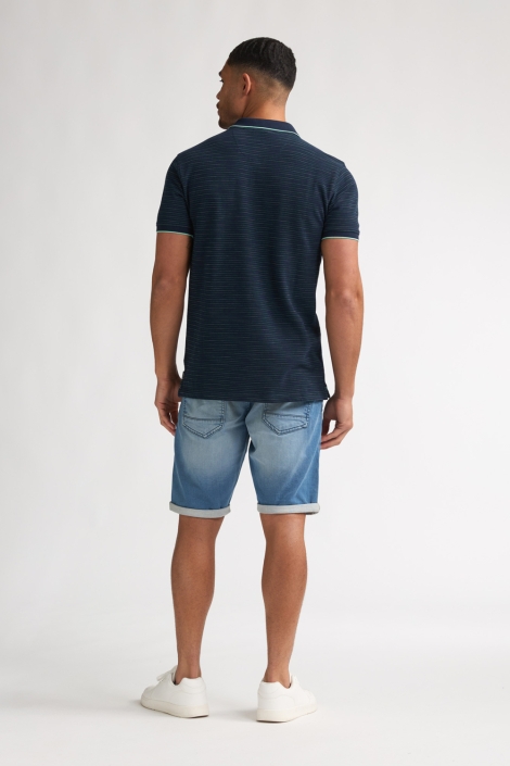 Petrol Industries blauwe heren polo | Model